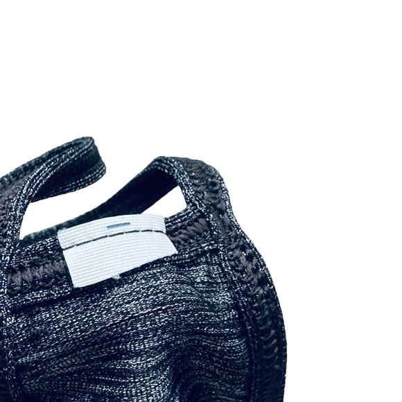 Lululemon Fast As Light Singlet Tank Heathered Black Womens Size 4 EUC - Picture 2 of 8